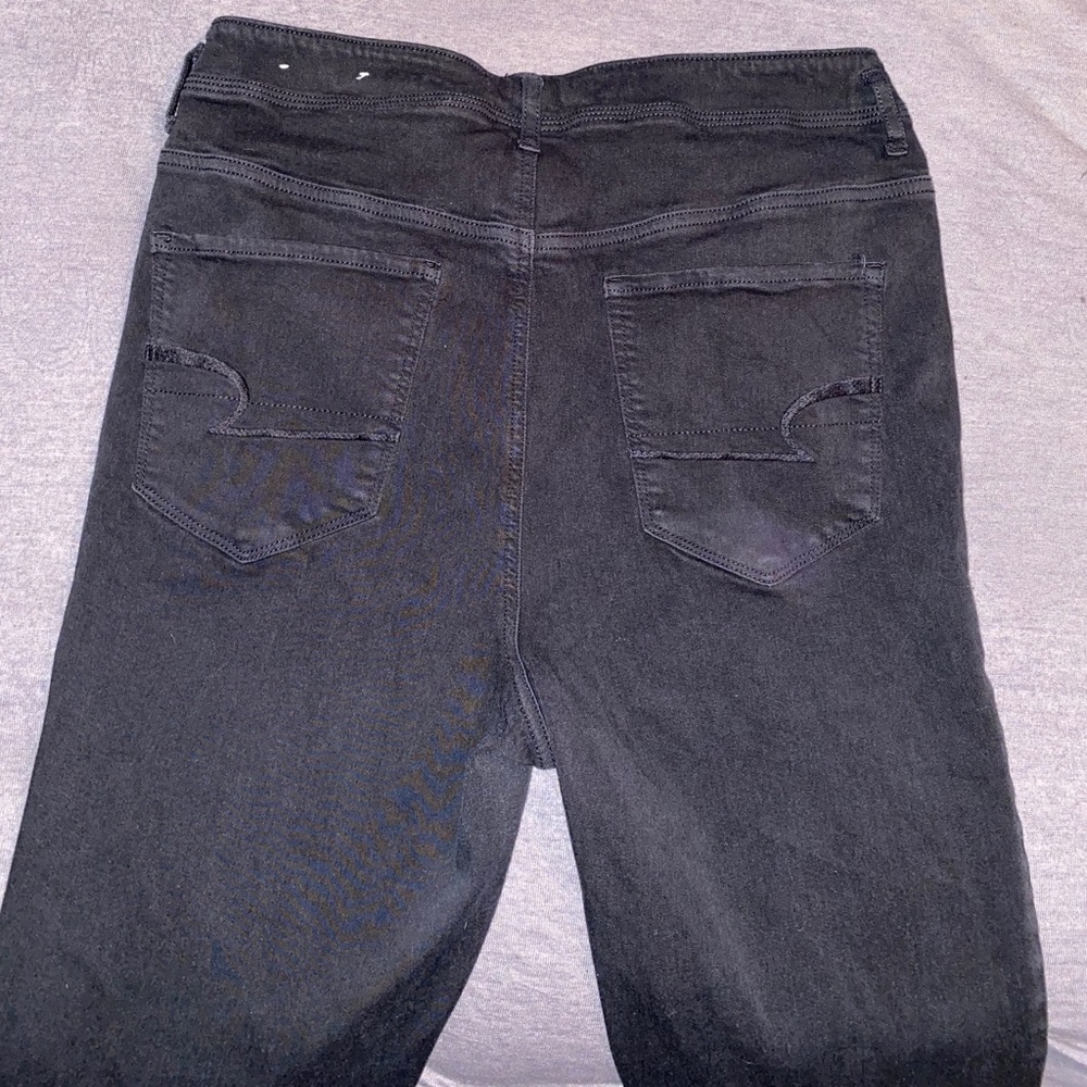 AE Black Stretch Skinny Jeans